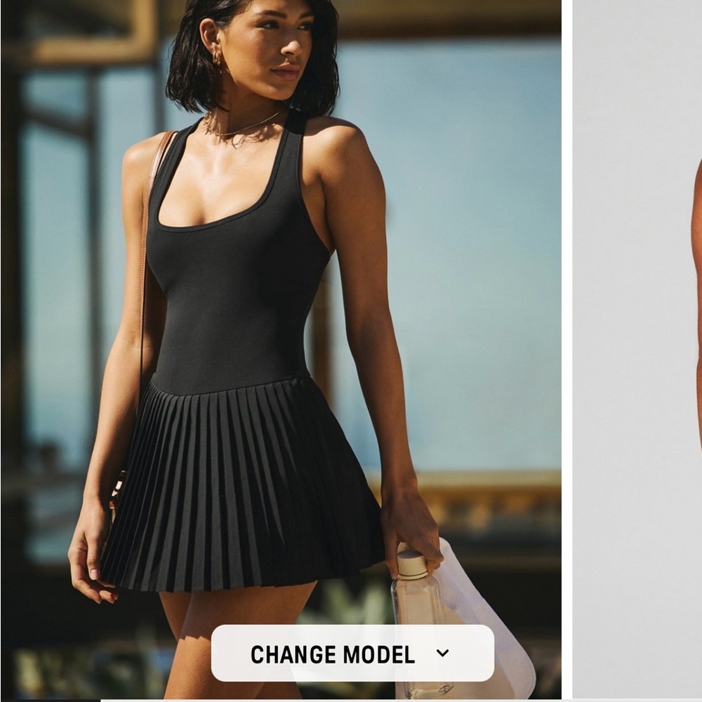 Fabletics Pleated Hot Shot Dress